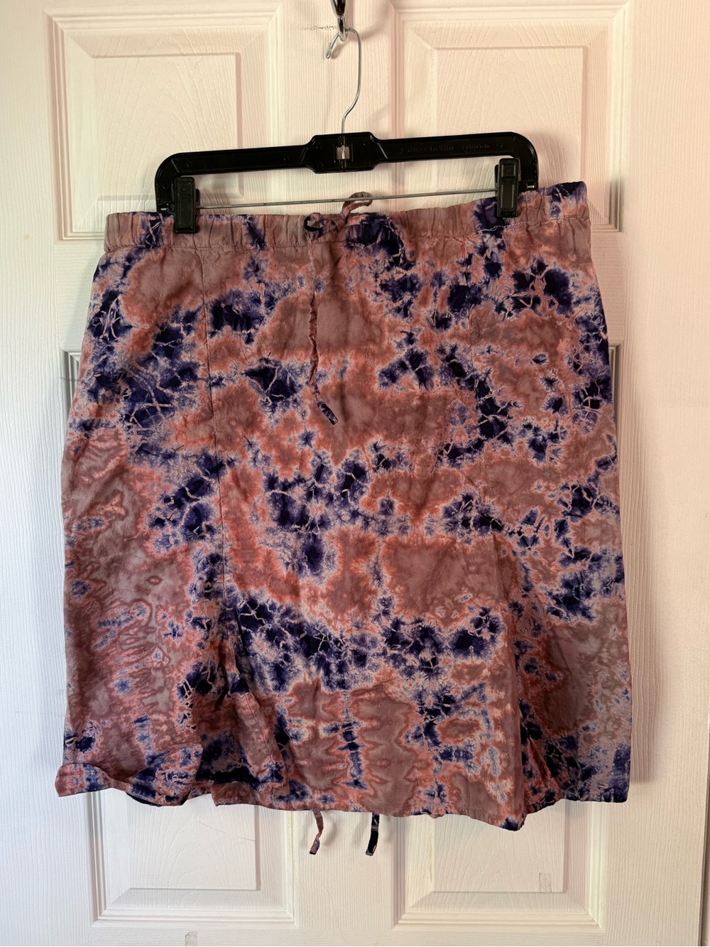 XL Tie-Dye Cotton Skirt
